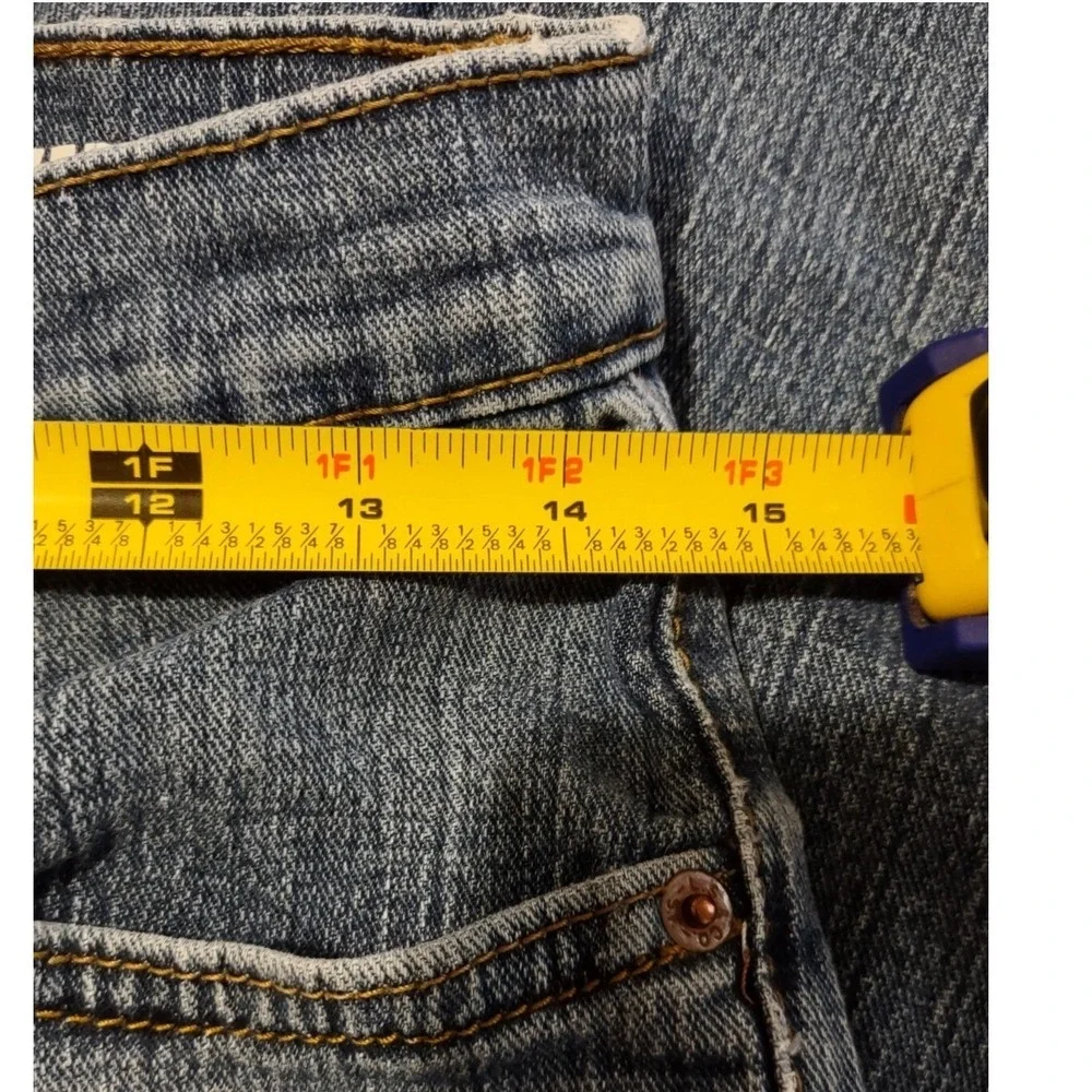 Signature By Levi Strauss S61 Jeans Mens 29x28 Relaxed 5 Pocket Blue Denim